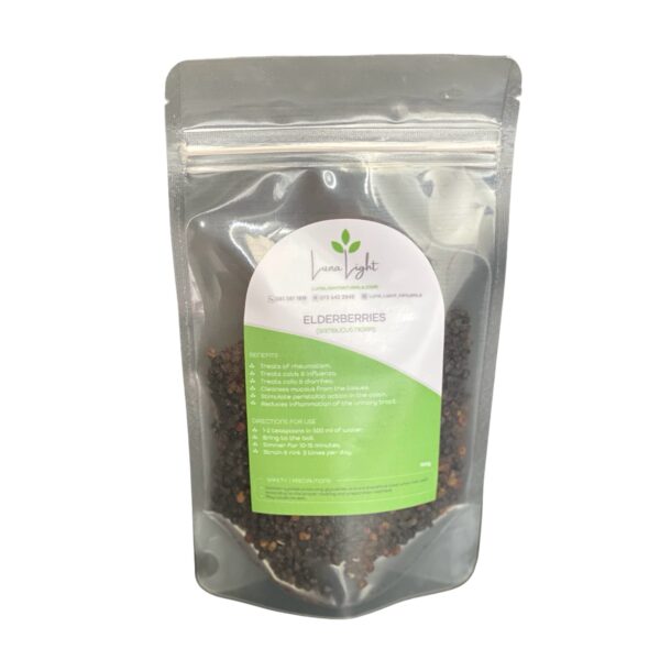 100g Dried Elderberries