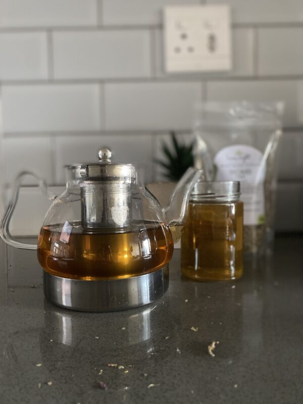Glass Teapot with Infuser - Image 2